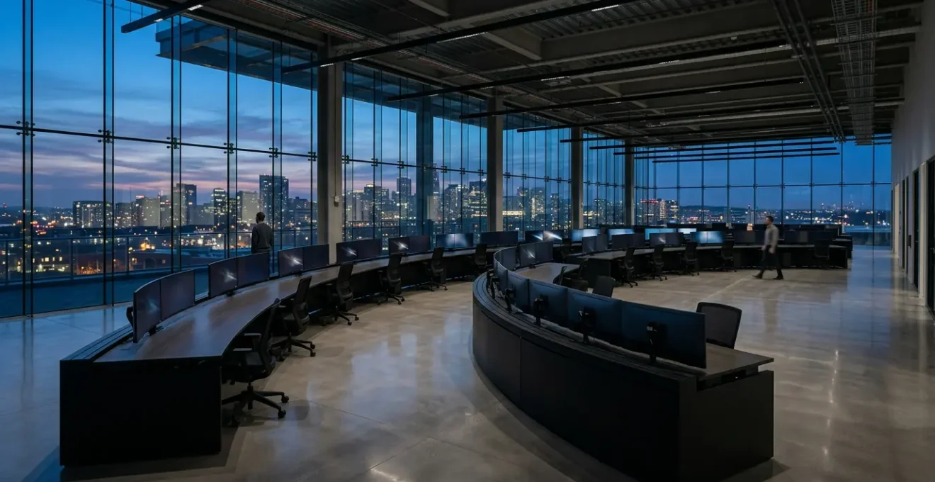 Comprehensive IT asset management control center showing real-time infrastructure monitoring