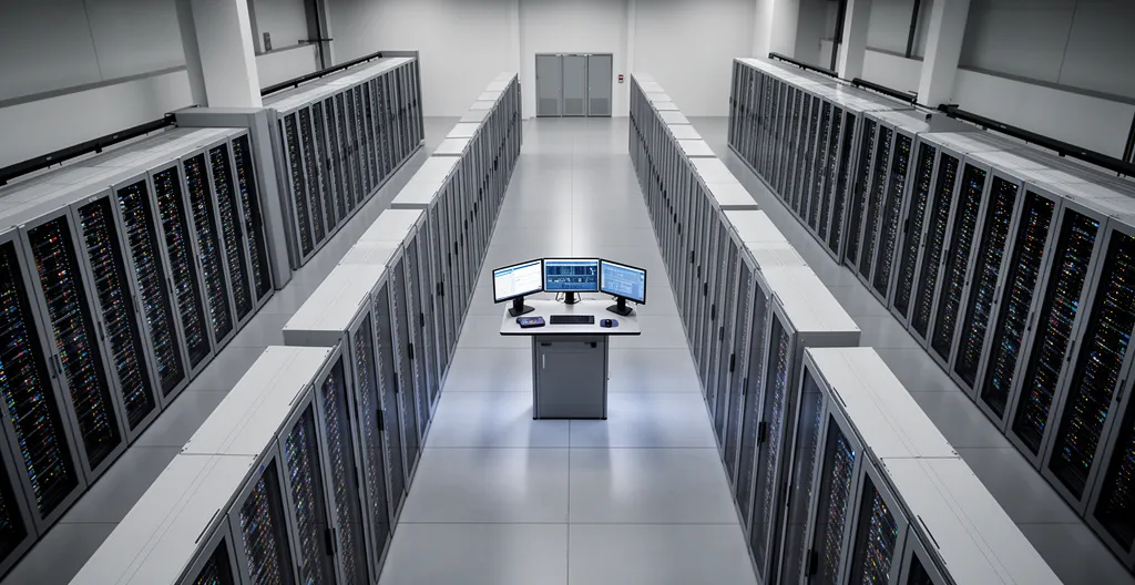 Mission-critical system architecture visualization with redundant components and active-active deployment