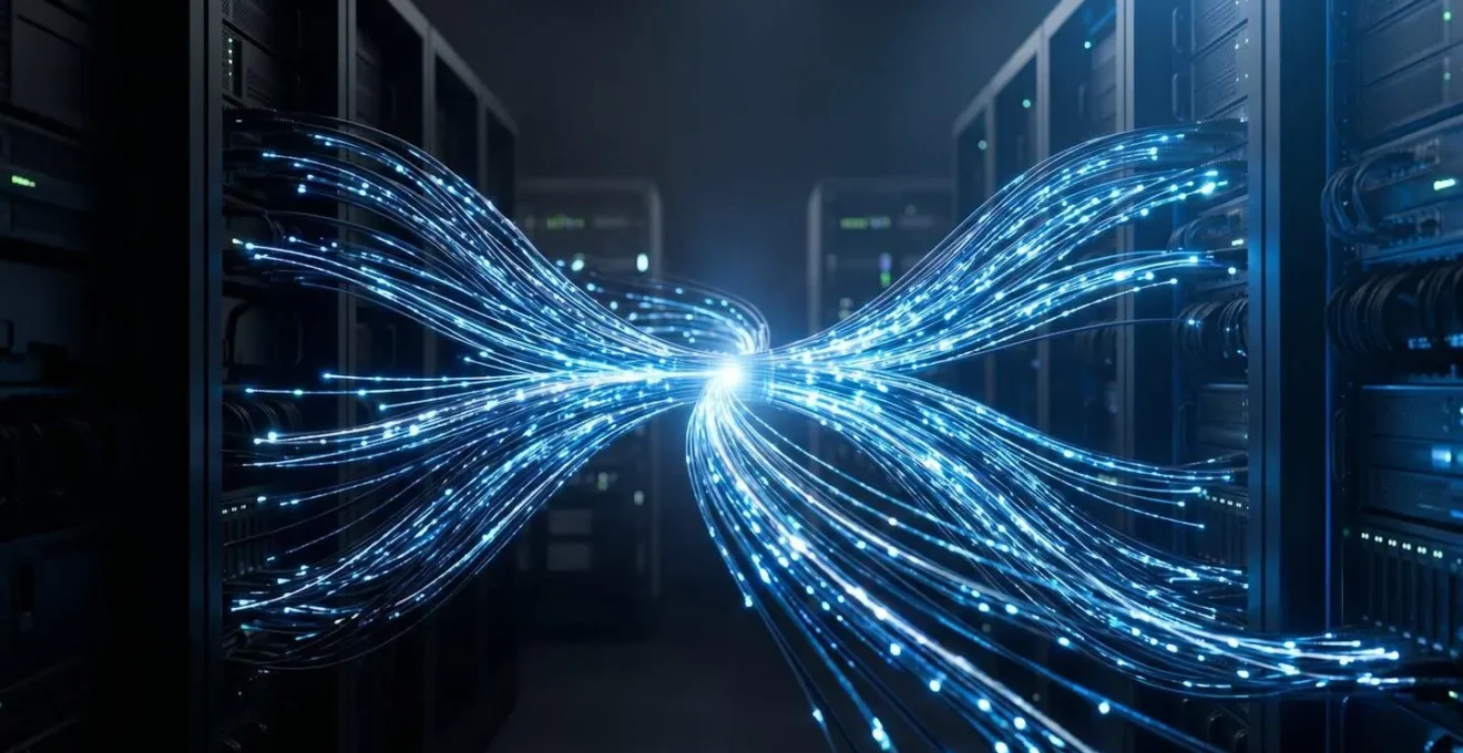 Visualization of data flow between on-premise and cloud infrastructure