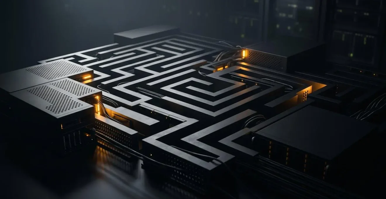 Symbolic representation of hidden IT costs through abstract geometric composition